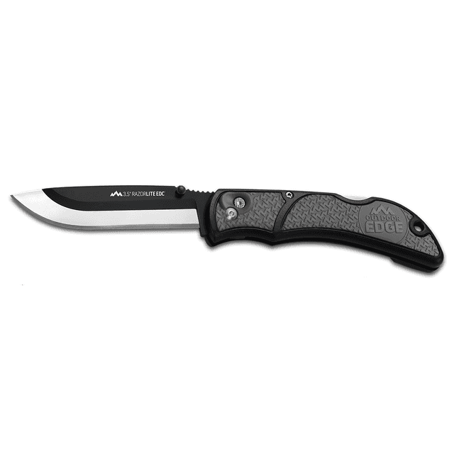 Outdoor Edge RLY50C RazorLite 3.50" Folding Drop Point Tanto Knife Outdoor Edge RLY50C RazorLite 3.50" Folding Drop Point Tanto Knife