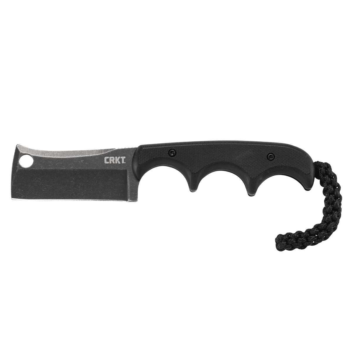 CRKT 2383K Minimalist Blackout 2.13" Fixed Cleaver Plain Knife CRKT 2383K Minimalist Blackout 2.13" Fixed Cleaver Plain Knife