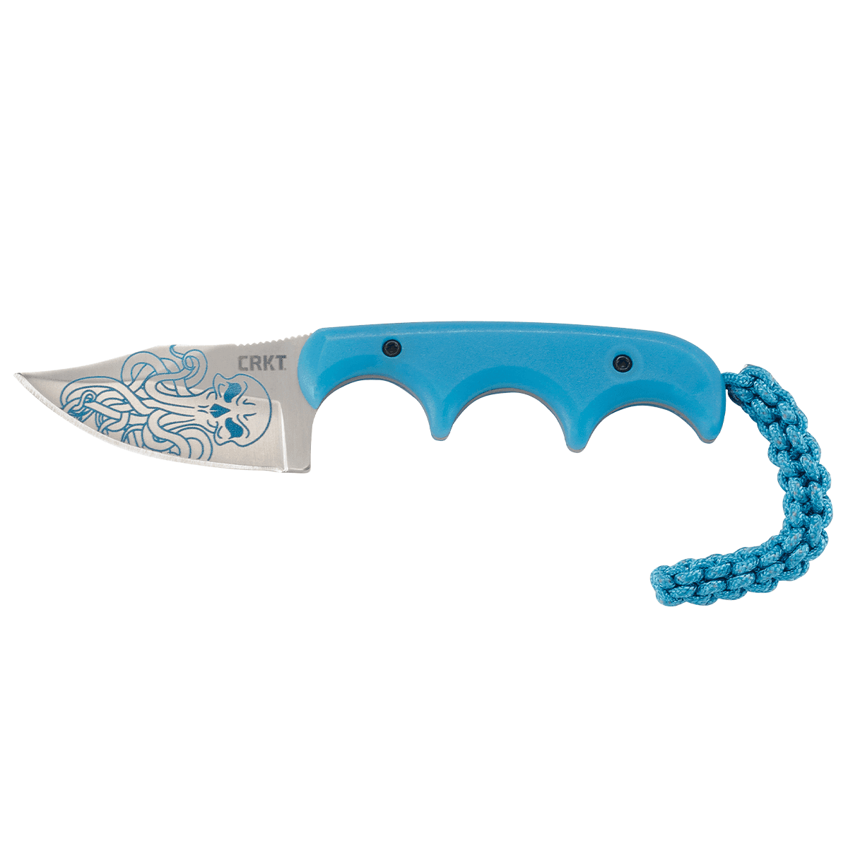 CRKT 2387O Minimalist Bowie Cthulhu 2.13" Fixed Clip Point Knife CRKT 2387O Minimalist Bowie Cthulhu 2.13" Fixed Clip Point Knife