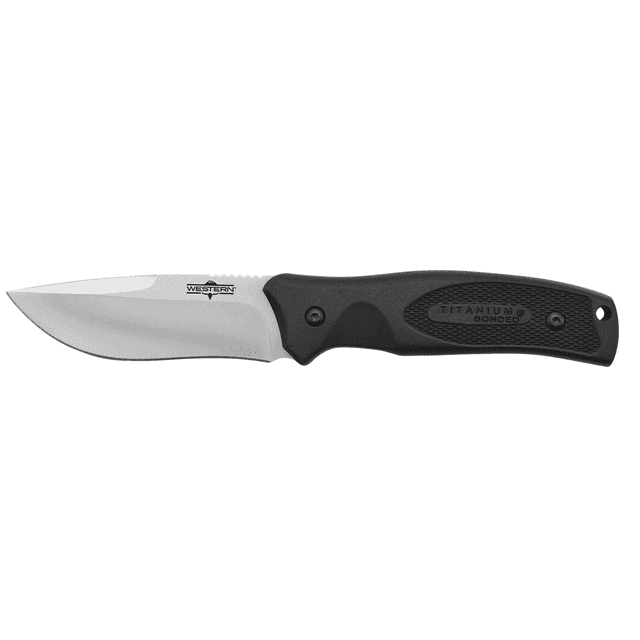 Camillus 19232 Western Black River 3.75" Fixed Drop Point Plain Satin 420 Steel Knife Camillus 19232 Western Black River 3.75" Fixed Drop Point Plain Satin 420 Steel Knife