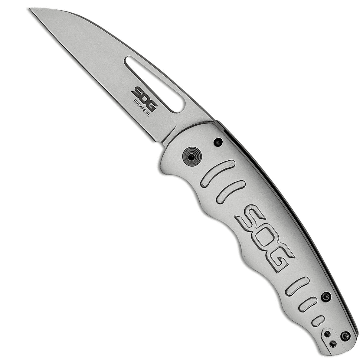 S.O.G SOG14520157 Escape FL 3" Folding Sheepsfoot Plain 8Cr13MoV SS S.O.G SOG14520157 Escape FL 3" Folding Sheepsfoot Plain 8Cr13MoV SS
