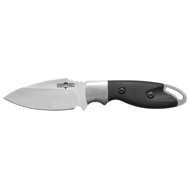 Camillus 19202 Western Kota 3.25" Fixed Plain Silver 420 Knife Camillus 19202 Western Kota 3.25" Fixed Plain Silver 420 Knife