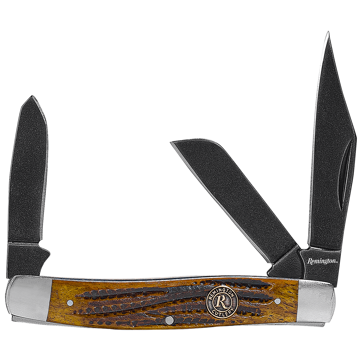 Remington Accessories 15645 Backwoods Stockman Folding Knife Remington Accessories 15645 Backwoods Stockman Folding Knife