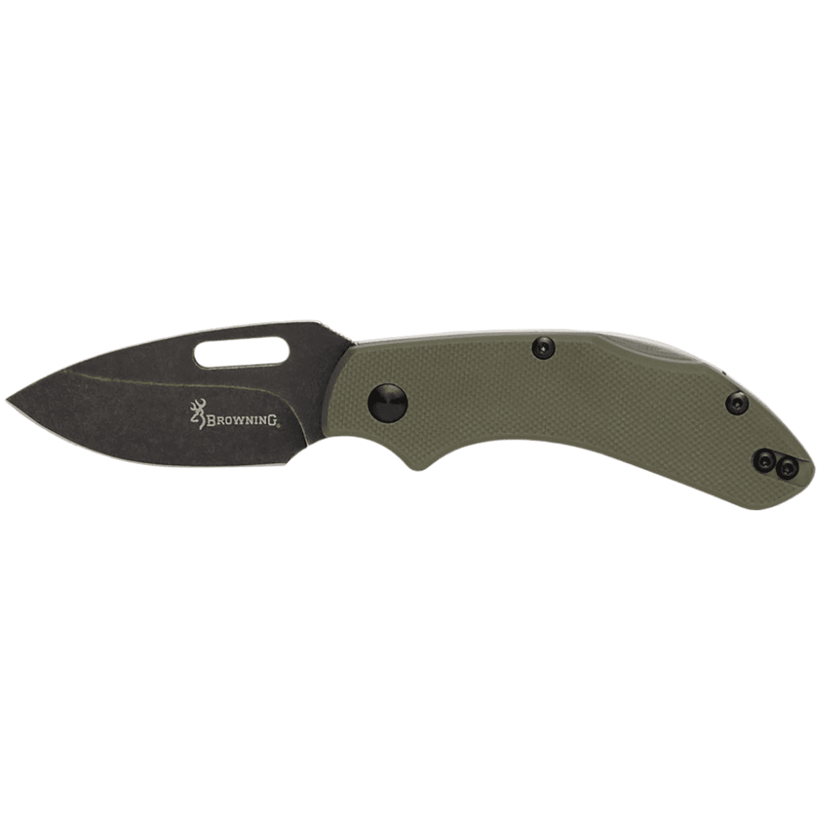 Browning 3220504B Hidden Hollow EDC Small 2.25" Folding Drop Point Knife Browning 3220504B Hidden Hollow EDC Small 2.25" Folding Drop Point Knife