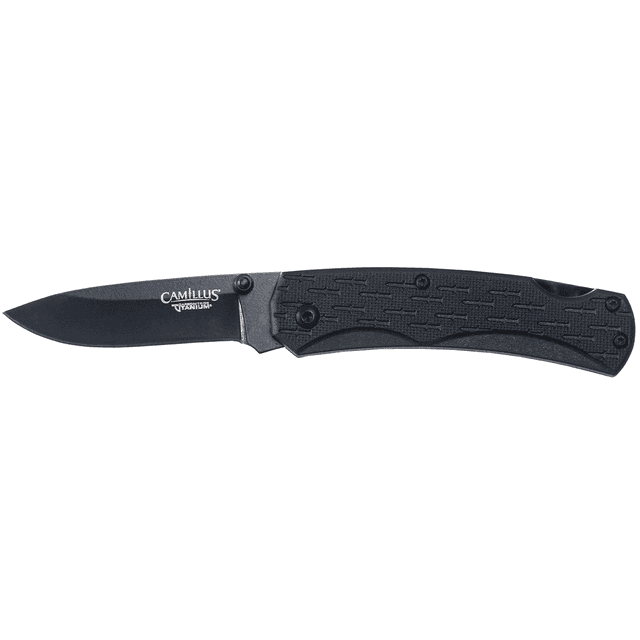 Camillus 19200 CamLite 2.25" Folding Plain Black Knife Camillus 19200 CamLite 2.25" Folding Plain Black Knife