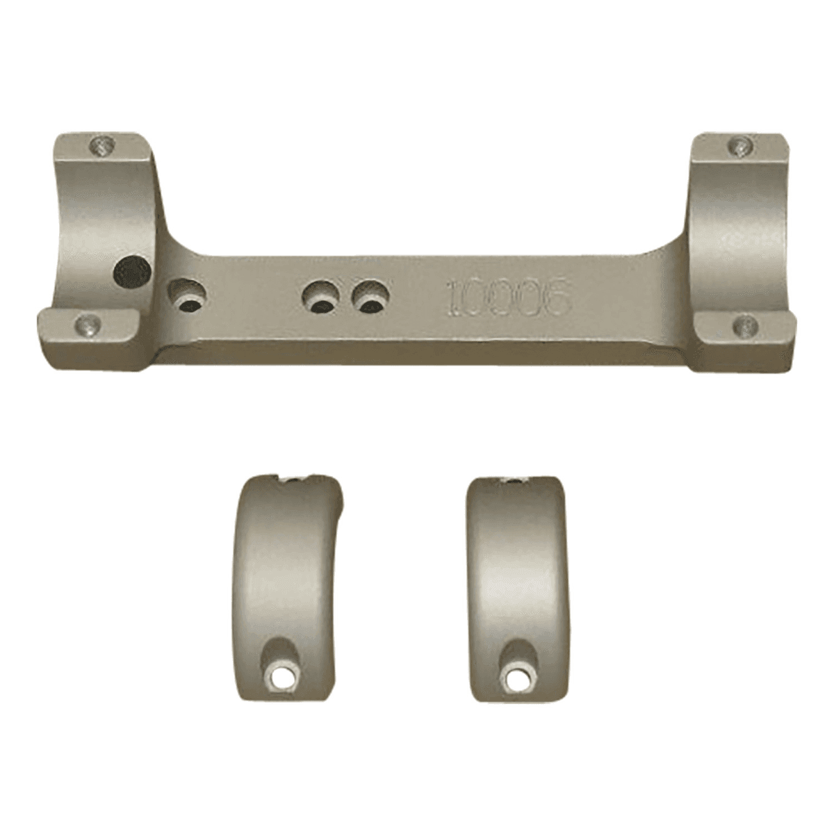 DNZ Game Reaper Thompson/Center 1 inch tube diameter Scope Mount and Ring Combo in Silver - 58768 DNZ Game Reaper Thompson/Center 1 inch tube diameter Scope Mount and Ring Combo in Silver - 58768