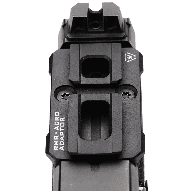 Strike Industries Strike RMR to Acro Adaptor Plate in Black Anodized- 165362 Strike Industries Strike RMR to Acro Adaptor Plate in Black Anodized- 165362