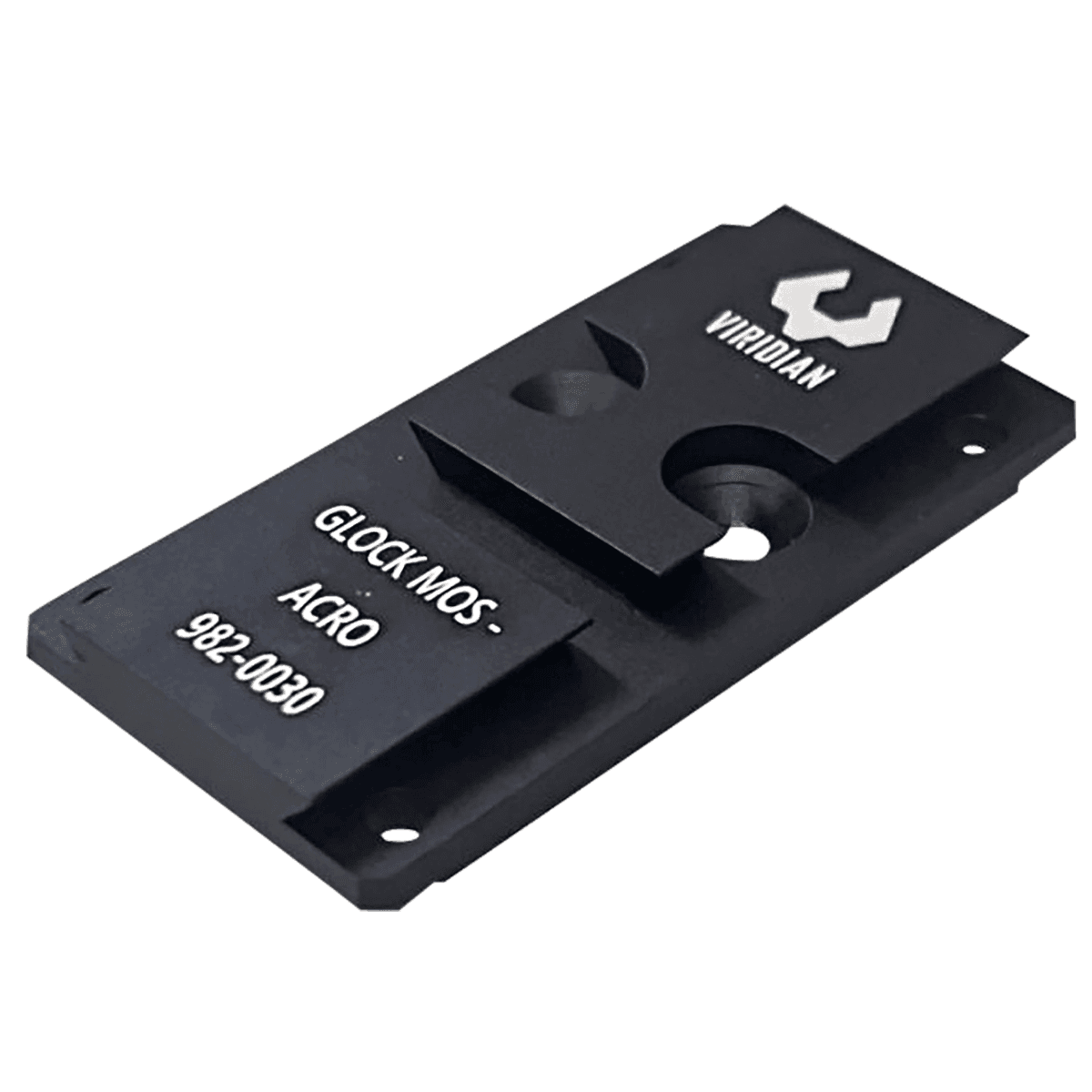 Viridian RFX45 Glock MOS Mounting Adapter in Black Anodized- 157159 Viridian RFX45 Glock MOS Mounting Adapter in Black Anodized- 157159
