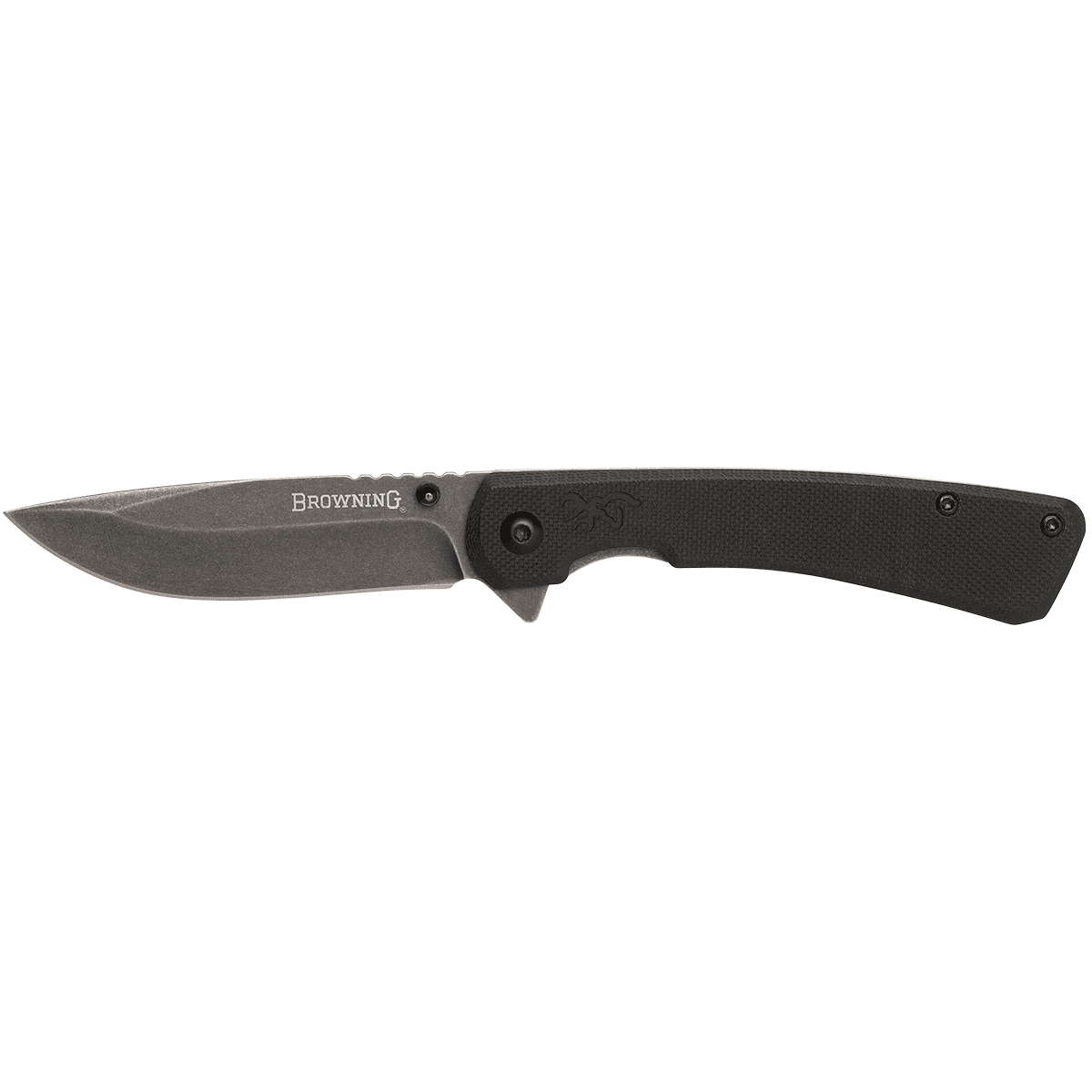 Browning 3220514 Branded Rock EDC 3" Folding Drop Point Knife Browning 3220514 Branded Rock EDC 3" Folding Drop Point Knife