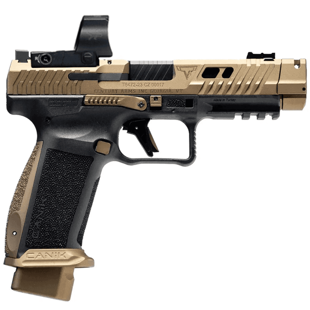 Canik HG7854VN TTI Combat with MaCanik M03 Competition Red Dot Taran Butler Design 9mm Semi Automatic Handgun Canik HG7854VN TTI Combat with MaCanik M03 Competition Red Dot Taran Butler Design 9mm Semi Automatic Handgun
