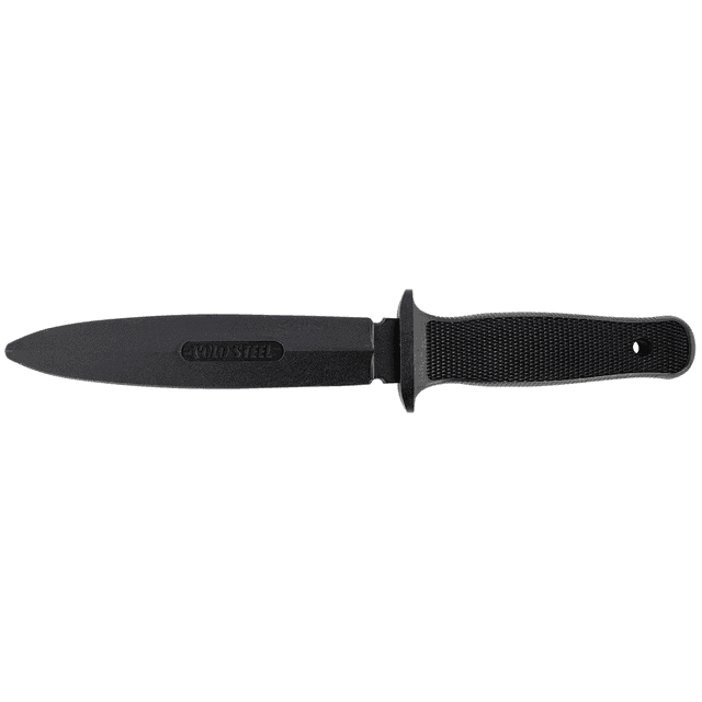 Cold Steel CS92R10D Peace Keeper I Rubber Trainer 7" Fixed Plain Blade Black Santoprene Cold Steel CS92R10D Peace Keeper I Rubber Trainer 7" Fixed Plain Blade Black Santoprene