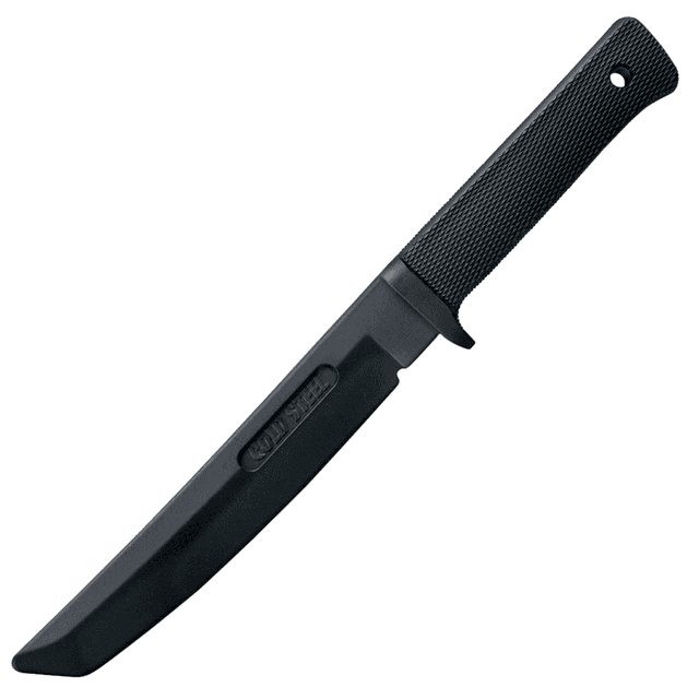 Cold Steel CS92R13RT Recon Rubber Trainer 7" Fixed Tanto Plain Black Santoprene Cold Steel CS92R13RT Recon Rubber Trainer 7" Fixed Tanto Plain Black Santoprene