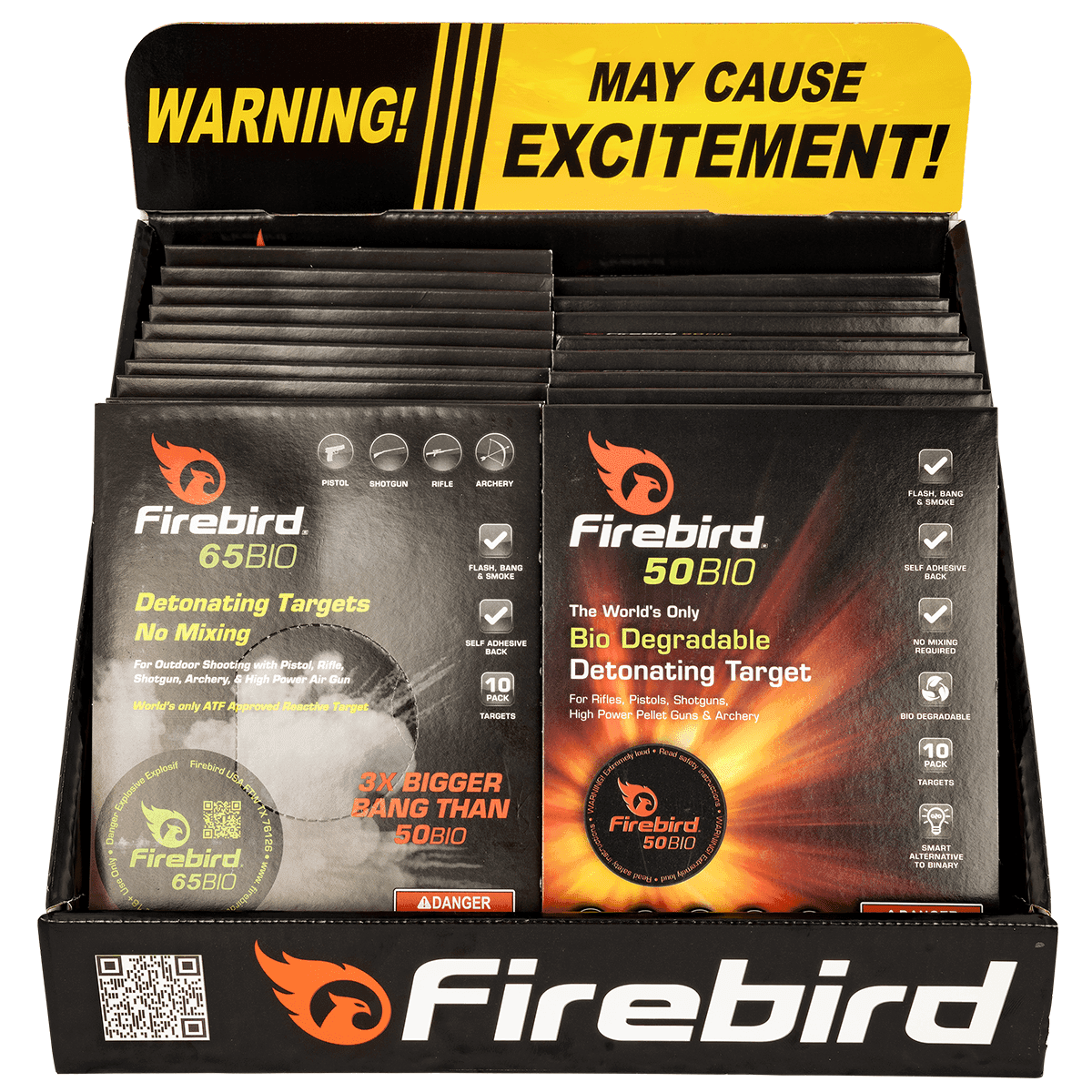 Firebird USA FBMO 50BIO Moving Trajectory/Static Universal Firearm 200 PK Firebird USA FBMO 50BIO Moving Trajectory/Static Universal Firearm 200 PK