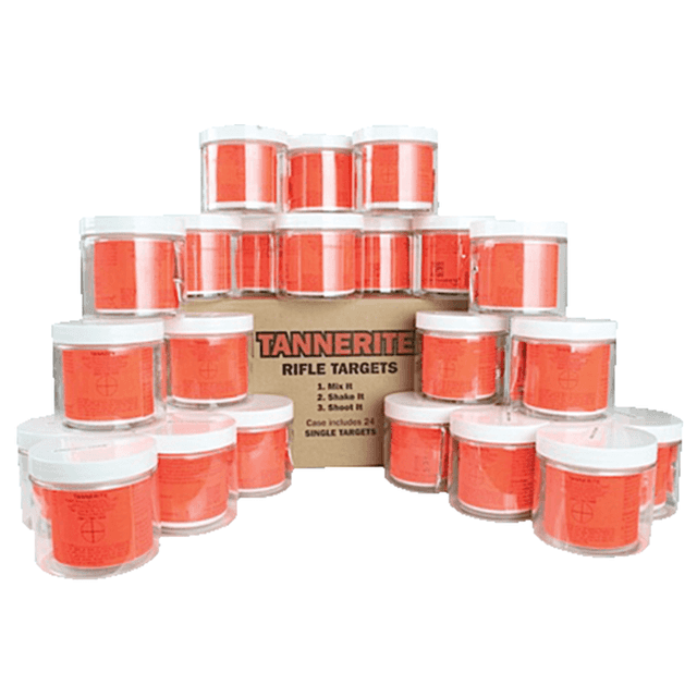 Tannerite 12ET Entry Level Impact Enhancement Explosion White Vapor Centerfire Rifle Firearm 0.50 lb 24 Targets Tannerite 12ET Entry Level Impact Enhancement Explosion White Vapor Centerfire Rifle Firearm 0.50 lb 24 Targets