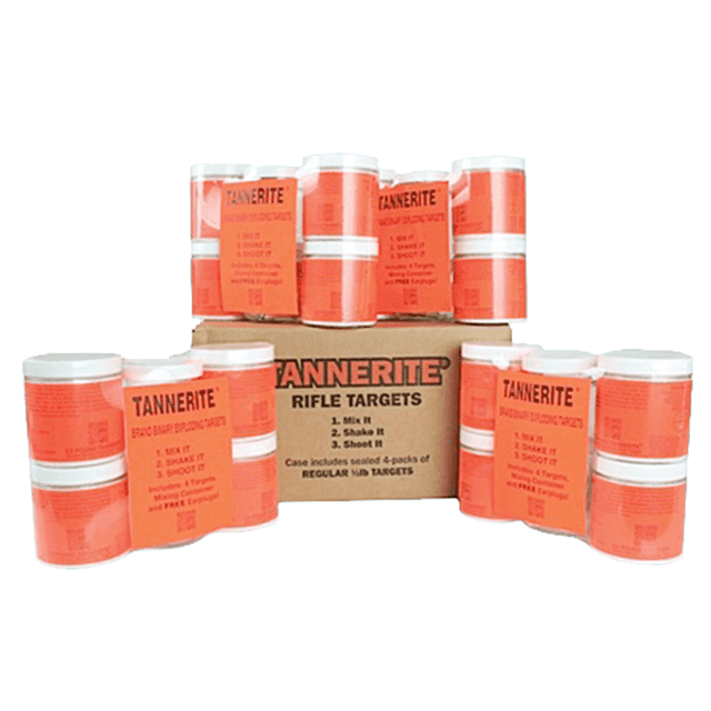 Tannerite 12BR 1/2 Pound Target Impact Enhancement Explosion White Vapor, Centerfire Rifle Firearm 0.50 lb 16 Targets Tannerite 12BR 1/2 Pound Target Impact Enhancement Explosion White Vapor, Centerfire Rifle Firearm 0.50 lb 16 Targets