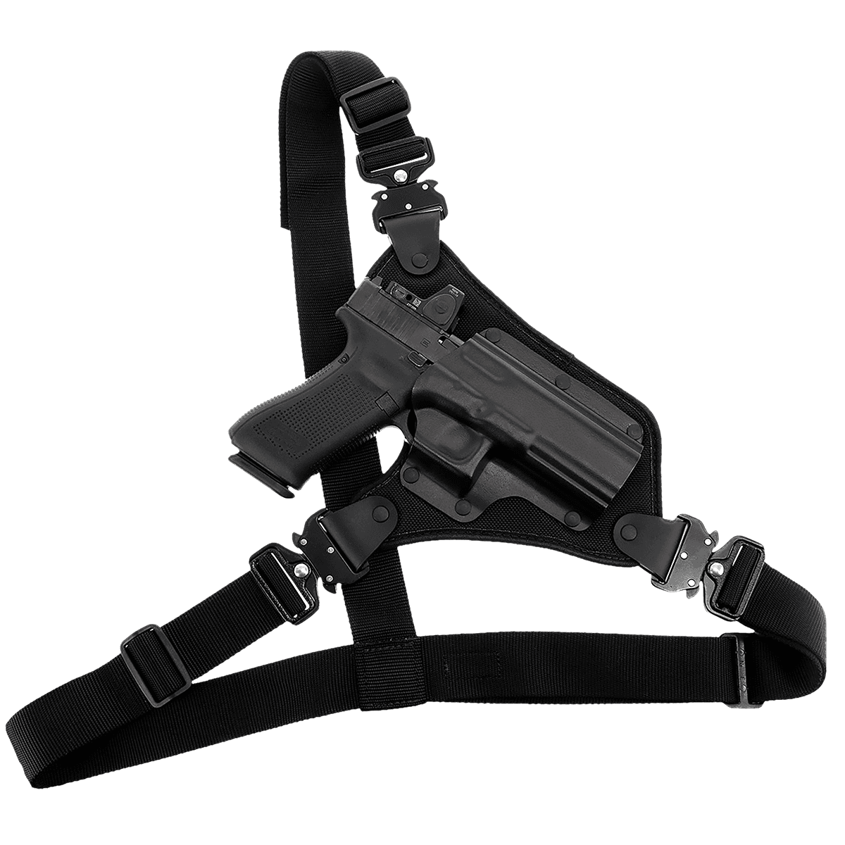 Galco HR186B High Ready Chest Holster Fits Chest Up To 58" Black/ Fits Ruger Alaskan Galco HR186B High Ready Chest Holster Fits Chest Up To 58" Black/ Fits Ruger Alaskan