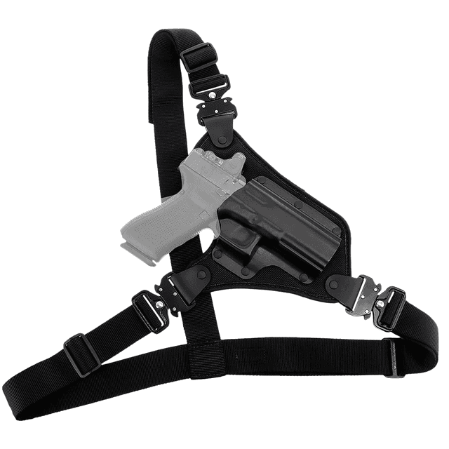 Galco HR212RB High Ready Fits Chest Up To 58 " Black Kydex/Nylon Shoulder/Torso Strap Fits Kimber 1911/Colt 1911/AMT Hardballer Right Hand Galco HR212RB High Ready Fits Chest Up To 58 " Black Kydex/Nylon Shoulder/Torso Strap Fits Kimber 1911/Colt 1911/AMT Hardballer Right Hand