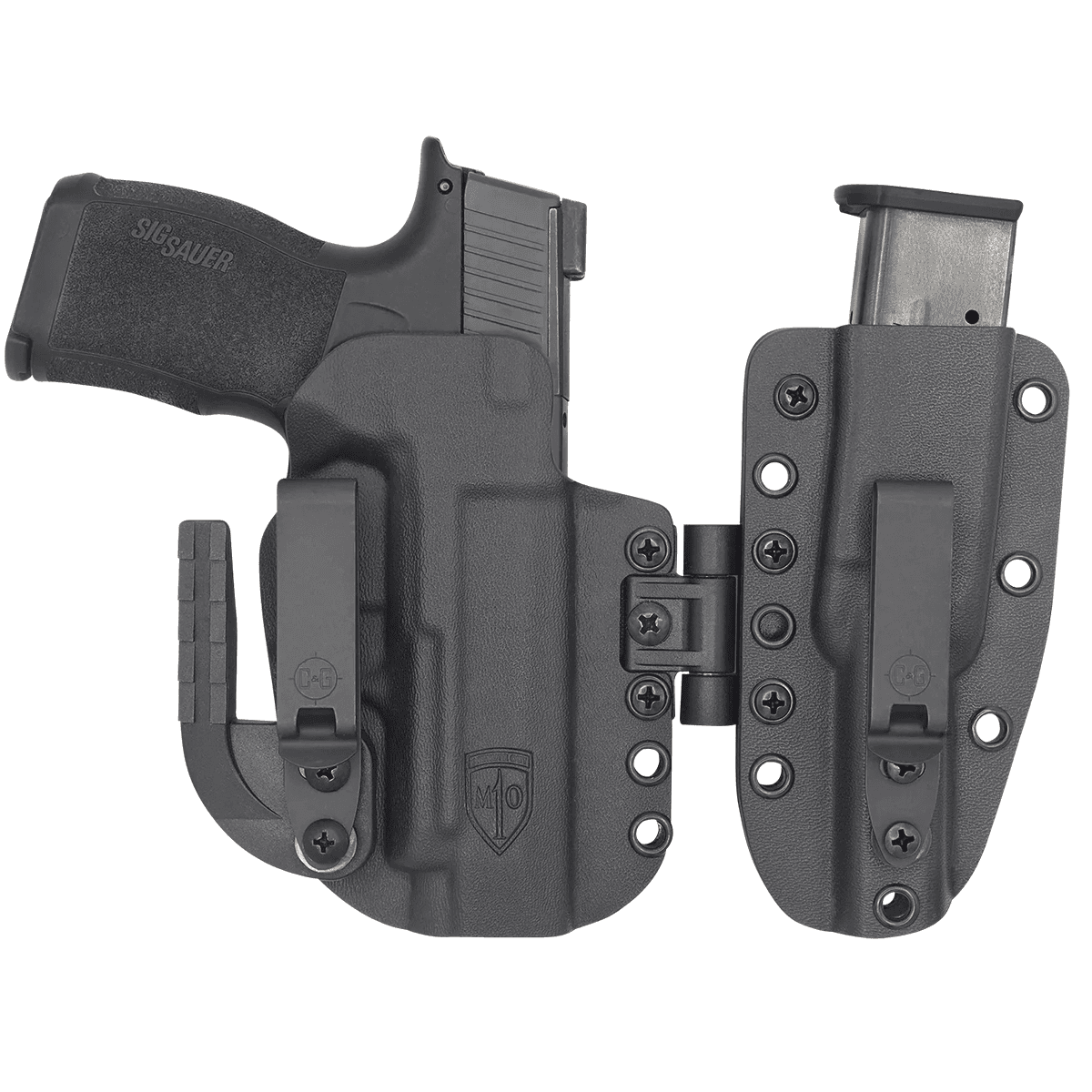 C&G Holsters 0386100 MOD 1 Holster System IWB Black Kydex Belt Clip Fits Sig P365/XL C&G Holsters 0386100 MOD 1 Holster System IWB Black Kydex Belt Clip Fits Sig P365/XL