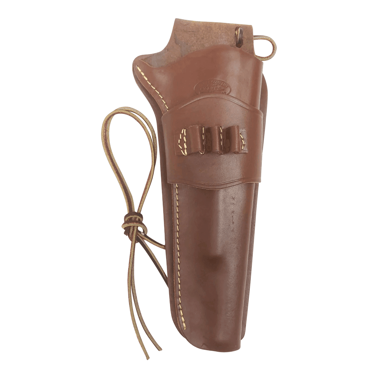 Hunter Company 1095-50 Cartridge Loop OWB Size 50 Antique Brown Leather Belt Slide Fits SA Revolver Fits 7.50" Barrel Right Hand Hunter Company 1095-50 Cartridge Loop OWB Size 50 Antique Brown Leather Belt Slide Fits SA Revolver Fits 7.50" Barrel Right Hand