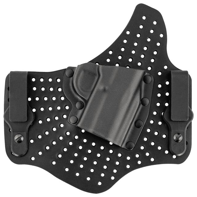Galco KA662B KingTuk Air IWB Black Kydex/Leather Fits Springfield XDS 3.30", UniClip/Stealth Clip, Right Hand Galco KA662B KingTuk Air IWB Black Kydex/Leather Fits Springfield XDS 3.30", UniClip/Stealth Clip, Right Hand