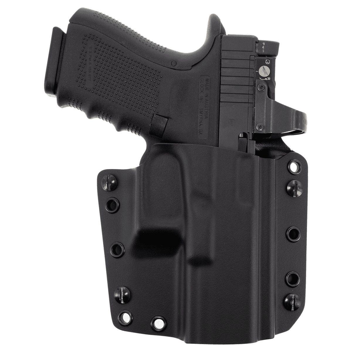 Galco CVS868RB Corvus IWB/OWB Black Kydex Belt Loop Compatible w/Glock 17 Gen3-5/19 Gen3-5/23 Gen3-5 Belt Up to 1.75" Wide Right Hand Galco CVS868RB Corvus IWB/OWB Black Kydex Belt Loop Compatible w/Glock 17 Gen3-5/19 Gen3-5/23 Gen3-5 Belt Up to 1.75" Wide Right Hand