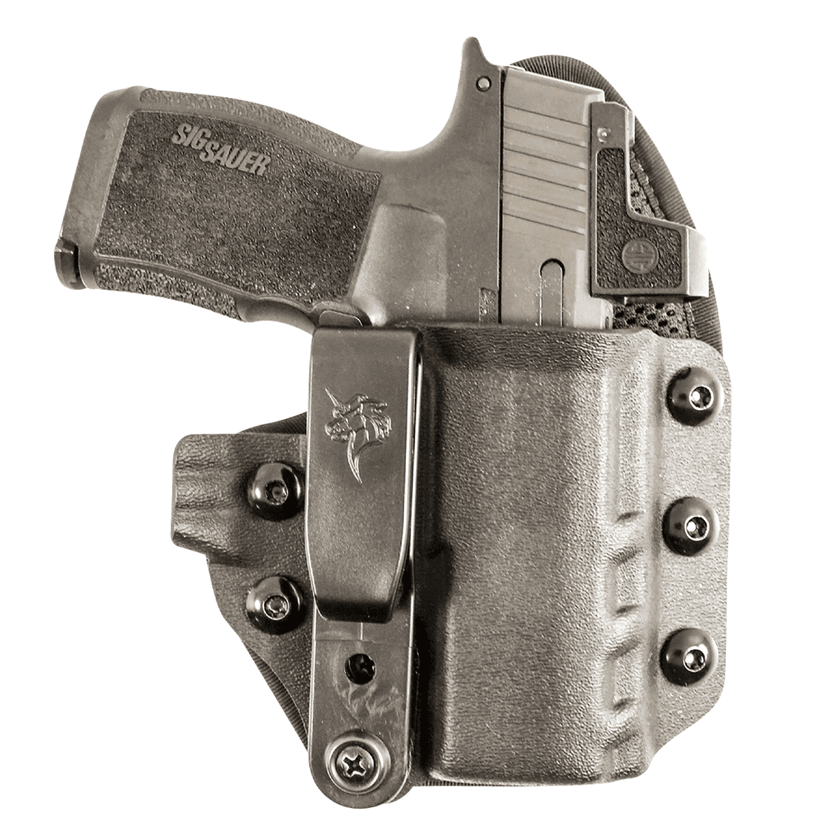 DeSantis Gunhide 206KA6RZ0 Uni-Tuk IWB Black Kydex Belt Clip Fits Springfield Hellcat OSP Right Hand DeSantis Gunhide 206KA6RZ0 Uni-Tuk IWB Black Kydex Belt Clip Fits Springfield Hellcat OSP Right Hand