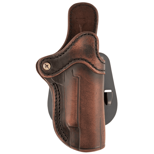 1791 Gunleather ORPDH21VTGR Paddle Holster Optic Ready OWB Size 2.1 Vintage Leather Paddle Fits S&W M&P Shield Fits Glock 17 Fits Springfield XD9 Right Hand 1791 Gunleather ORPDH21VTGR Paddle Holster Optic Ready OWB Size 2.1 Vintage Leather Paddle Fits S&W M&P Shield Fits Glock 17 Fits Springfield XD9 Right Hand