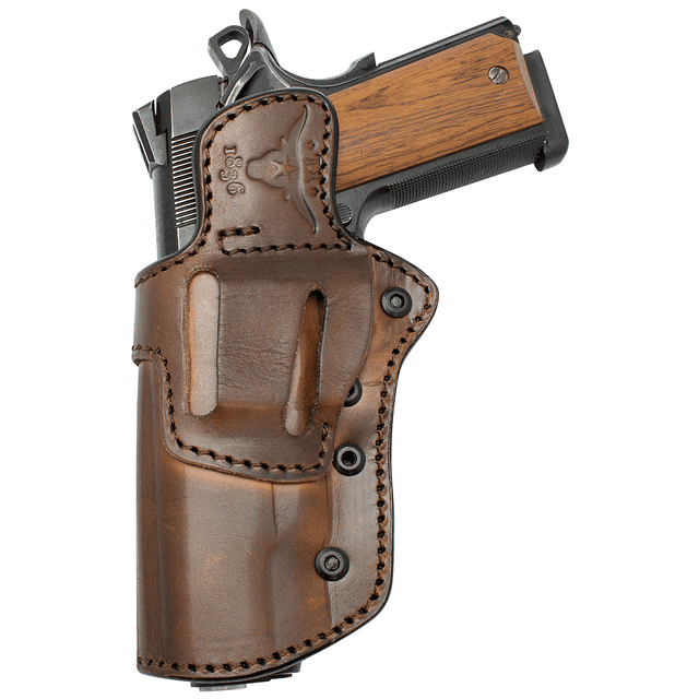 TX 1836 Kydex TXLOCKROWB302 TX Lock Retention System OWB, Brown Leather, Compatible w/ Glock 17/22, Belt Slide Mount, Ambidextrous TX 1836 Kydex TXLOCKROWB302 TX Lock Retention System OWB, Brown Leather, Compatible w/ Glock 17/22, Belt Slide Mount, Ambidextrous