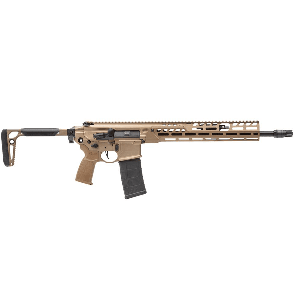 Sig Sauer MCX Spear-LT 16" 30+1, Coyote, .223/5.56 NATO Semi Automatic Rifle RMCX-556N-16B-LT Sig Sauer MCX Spear-LT 16" 30+1, Coyote, .223/5.56 NATO Semi Automatic Rifle RMCX-556N-16B-LT