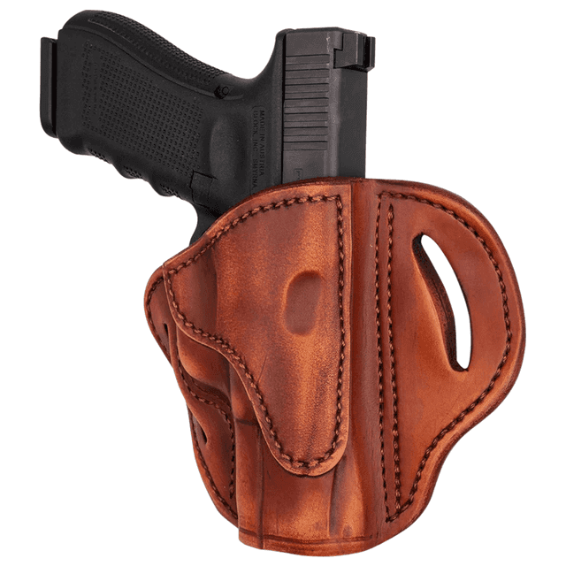 1791 Gunleather ORBH21VTGR BH2.1 Optic Ready OWB Size 2.1 Vintage Leather Belt Slide Fits S&W M&P Shield/Glock 17/Springfield XD9 Right Hand 1791 Gunleather ORBH21VTGR BH2.1 Optic Ready OWB Size 2.1 Vintage Leather Belt Slide Fits S&W M&P Shield/Glock 17/Springfield XD9 Right Hand