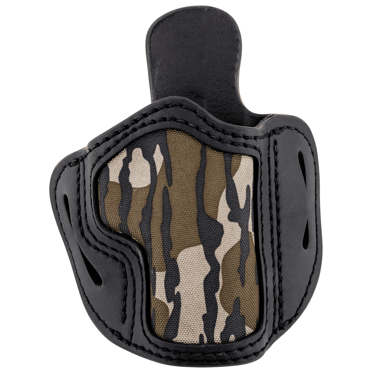 1791 Gunleather MOBH24SBLR BH2.4 Optic Ready OWB 2.4 Mossy Oak/Stealth Black Leather Belt Slide Fits Walther PPQ/Sig P320/Springfield XD-M 1791 Gunleather MOBH24SBLR BH2.4 Optic Ready OWB 2.4 Mossy Oak/Stealth Black Leather Belt Slide Fits Walther PPQ/Sig P320/Springfield XD-M