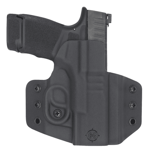 C&G Holsters 0950100 Covert OWB Black Kydex Belt Loop Fits Springfield Hellcat Right Hand C&G Holsters 0950100 Covert OWB Black Kydex Belt Loop Fits Springfield Hellcat Right Hand