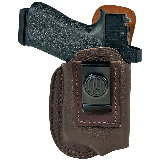 1791 Gunleather ORLBFCD3BRWR Fair Chase Light Bearing IWB Size 03 Brown Leather 1791 Gunleather ORLBFCD3BRWR Fair Chase Light Bearing IWB Size 03 Brown Leather