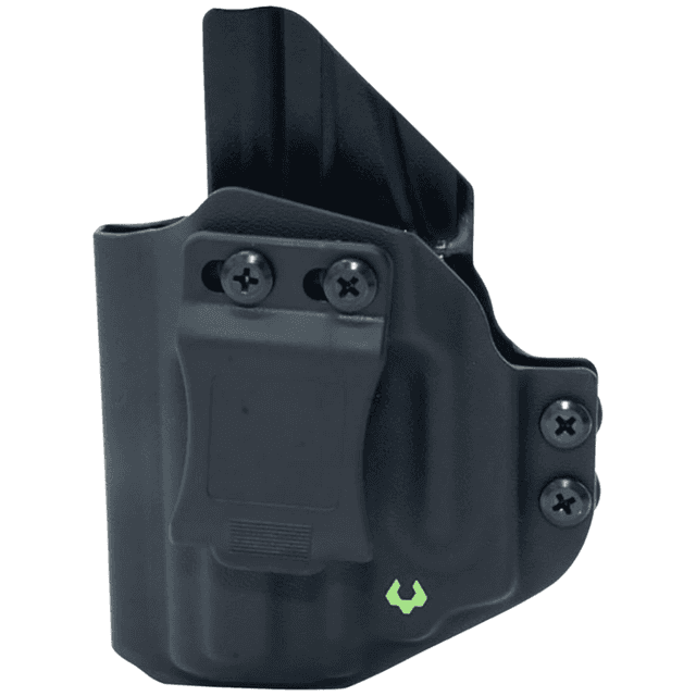 Viridian 9510011 Kydex IWB Black Kydex Belt Clip Fits Springfield Hellcat OSP Right Hand Viridian 9510011 Kydex IWB Black Kydex Belt Clip Fits Springfield Hellcat OSP Right Hand