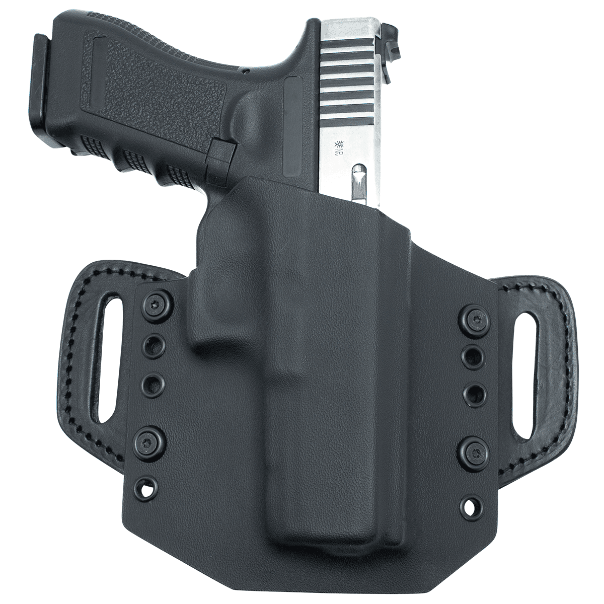 TX 1836 Kydex OATH355 OathKeeper OWB, Black Kydex, Compatible w/Glock 43, Belt Slide Mount, Right Hand TX 1836 Kydex OATH355 OathKeeper OWB, Black Kydex, Compatible w/Glock 43, Belt Slide Mount, Right Hand