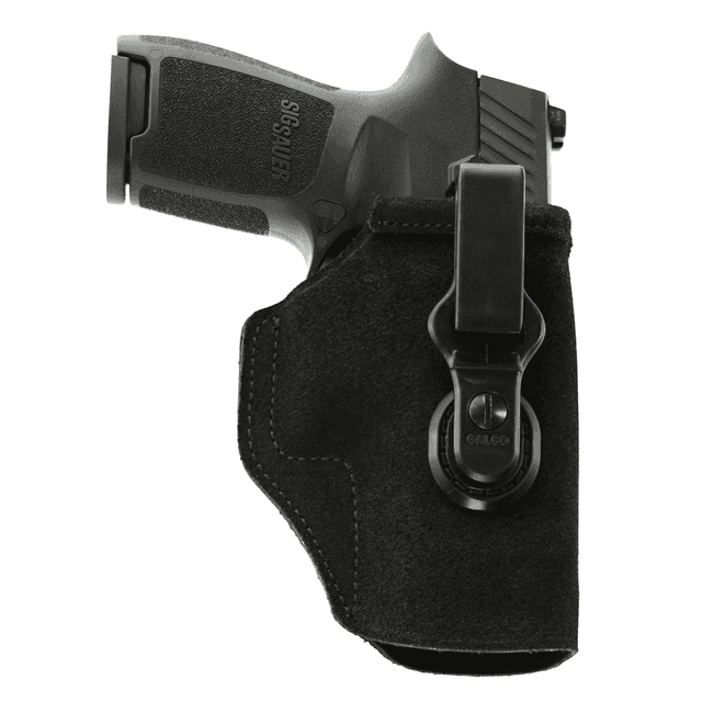 Galco TUC226B Tuck-N-Go 2.0 IWB Black Leather Compatible w/ Glock 19X/19 Gen1-5/23 Gen2-5 UniClip/Stealth Clip Mount Ambidextrous Galco TUC226B Tuck-N-Go 2.0 IWB Black Leather Compatible w/ Glock 19X/19 Gen1-5/23 Gen2-5 UniClip/Stealth Clip Mount Ambidextrous