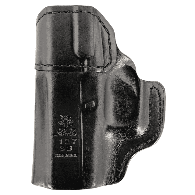 DeSantis Gunhide 127BAB6Z0 Inside Heat IWB Black Leather Belt Clip Fits Glock 19/19 Gen 5/19X/23/32/45 Right Hand DeSantis Gunhide 127BAB6Z0 Inside Heat IWB Black Leather Belt Clip Fits Glock 19/19 Gen 5/19X/23/32/45 Right Hand