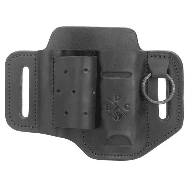 1791 Gunleather HDESLFBLKA EDC Heavy Duty Easy Slide OWB Black Leather Belt Slide Ambidextrous 1791 Gunleather HDESLFBLKA EDC Heavy Duty Easy Slide OWB Black Leather Belt Slide Ambidextrous