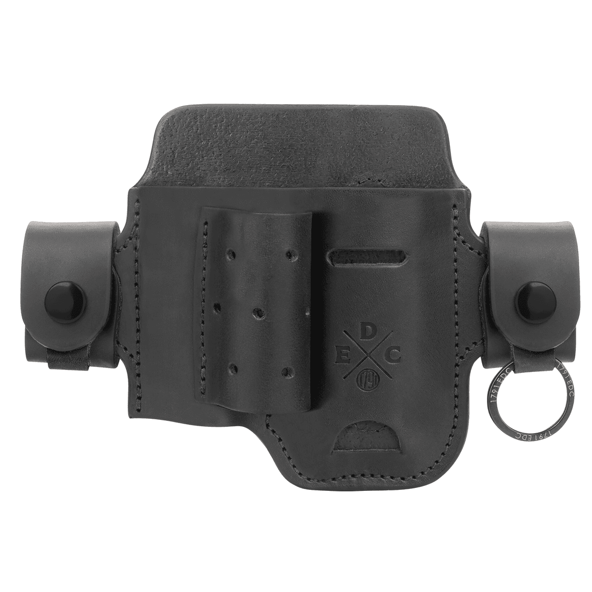 1791 Gunleather HDASLFBLKA EDC Heavy Duty Action Snap OWB Black Leather Belt Loop Ambidextrous 1791 Gunleather HDASLFBLKA EDC Heavy Duty Action Snap OWB Black Leather Belt Loop Ambidextrous