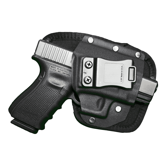 Crossfire Shooting Gear CRFEDCSA1SFR The EDC IWB Black Ballistic Nylon Belt Clip Fits Subcompact 2.50" Barrel Right Hand Crossfire Shooting Gear CRFEDCSA1SFR The EDC IWB Black Ballistic Nylon Belt Clip Fits Subcompact 2.50" Barrel Right Hand