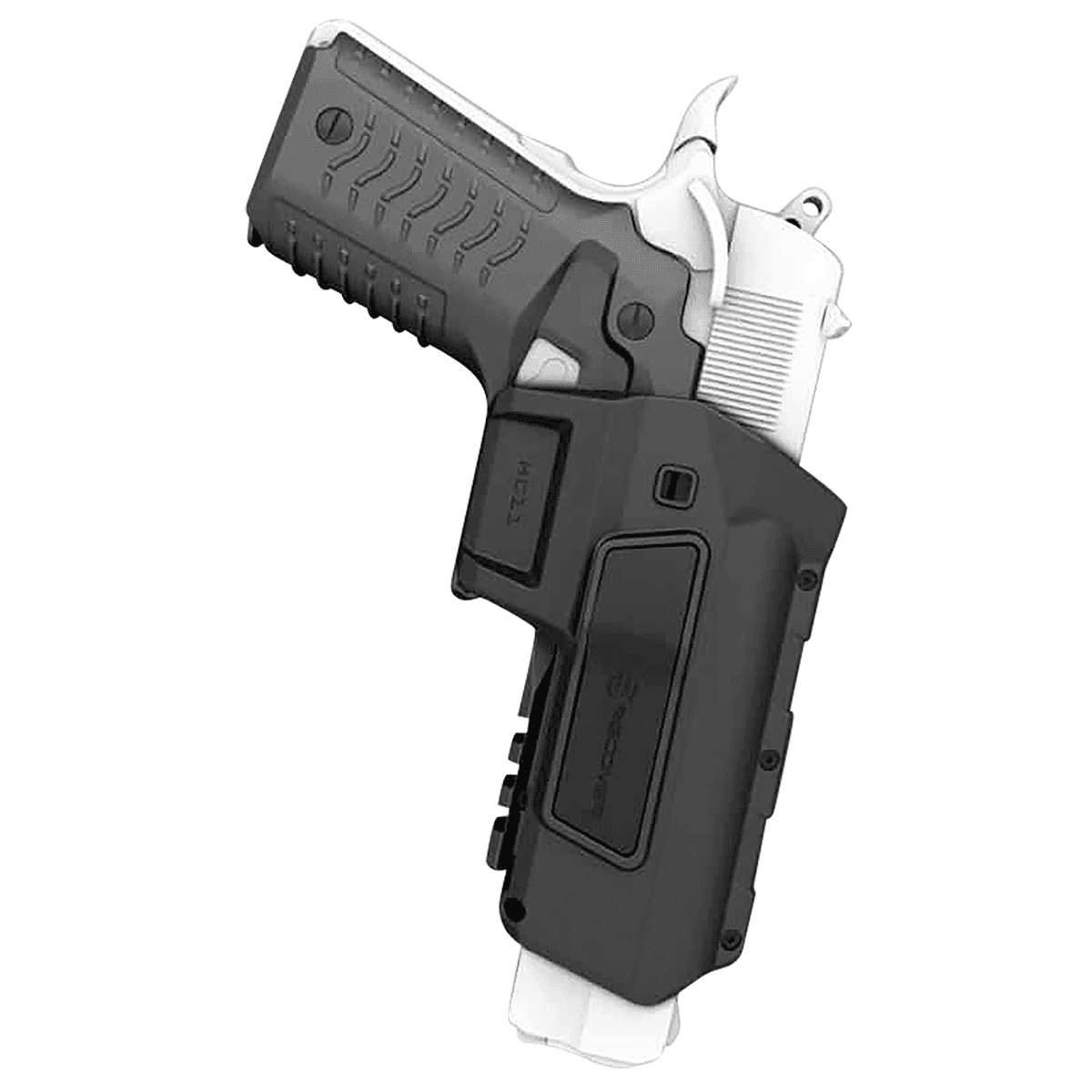 Recover Tactical HC11AR01 HC11 Holster OWB Black Polymer Belt Fits 1911 Right Hand Recover Tactical HC11AR01 HC11 Holster OWB Black Polymer Belt Fits 1911 Right Hand