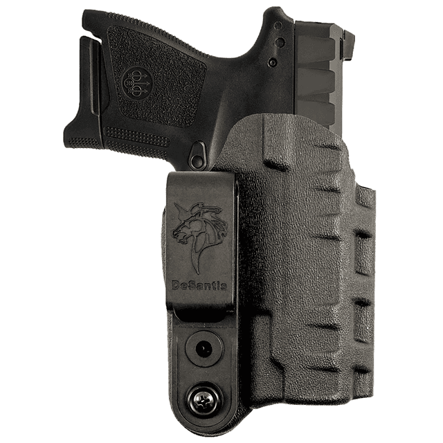 DeSantis Gunhide 137KJ1ZZ0 Slim-Tuk IWB Black Kydex Belt Clip Fits Rost Martin RMIC Ambidextrous DeSantis Gunhide 137KJ1ZZ0 Slim-Tuk IWB Black Kydex Belt Clip Fits Rost Martin RMIC Ambidextrous