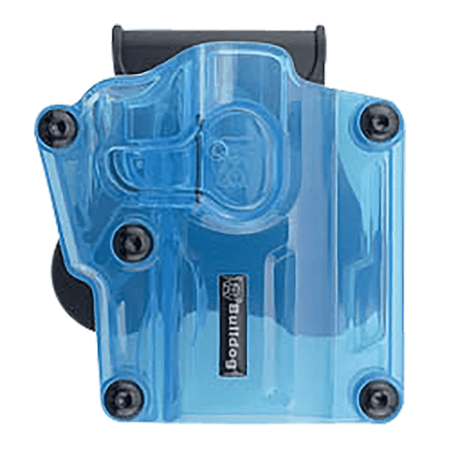 Bulldog MX005 Max Multi Fit OWB Transparent Blue Polymer Paddle Mount Bulldog MX005 Max Multi Fit OWB Transparent Blue Polymer Paddle Mount