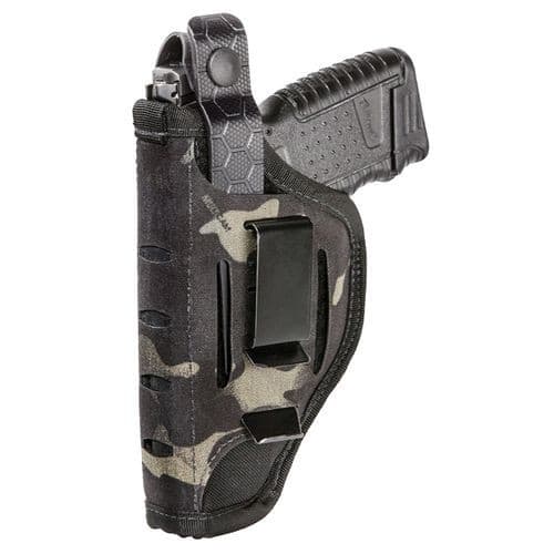 Sentry 35AH07MB Nylon IWB/OWB MultiCam Black Nylon Belt Clip/Belt Slide Fits Large Semi-Auto Fits 4.50-5" Barrel Ambidextrous Sentry 35AH07MB Nylon IWB/OWB MultiCam Black Nylon Belt Clip/Belt Slide Fits Large Semi-Auto Fits 4.50-5" Barrel Ambidextrous