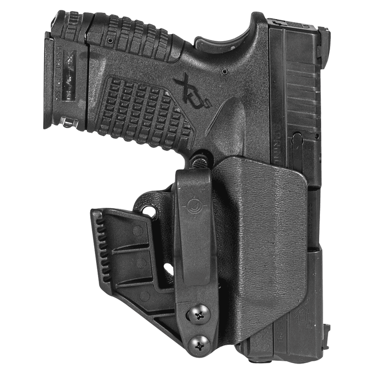 Mission First Tactical H2SFXDSAIWBM Minimalist Holster IWB Black Polymer Belt Clip Fits Springfield XD-S 9/40 3.30" Barrel Ambidextrous Mission First Tactical H2SFXDSAIWBM Minimalist Holster IWB Black Polymer Belt Clip Fits Springfield XD-S 9/40 3.30" Barrel Ambidextrous