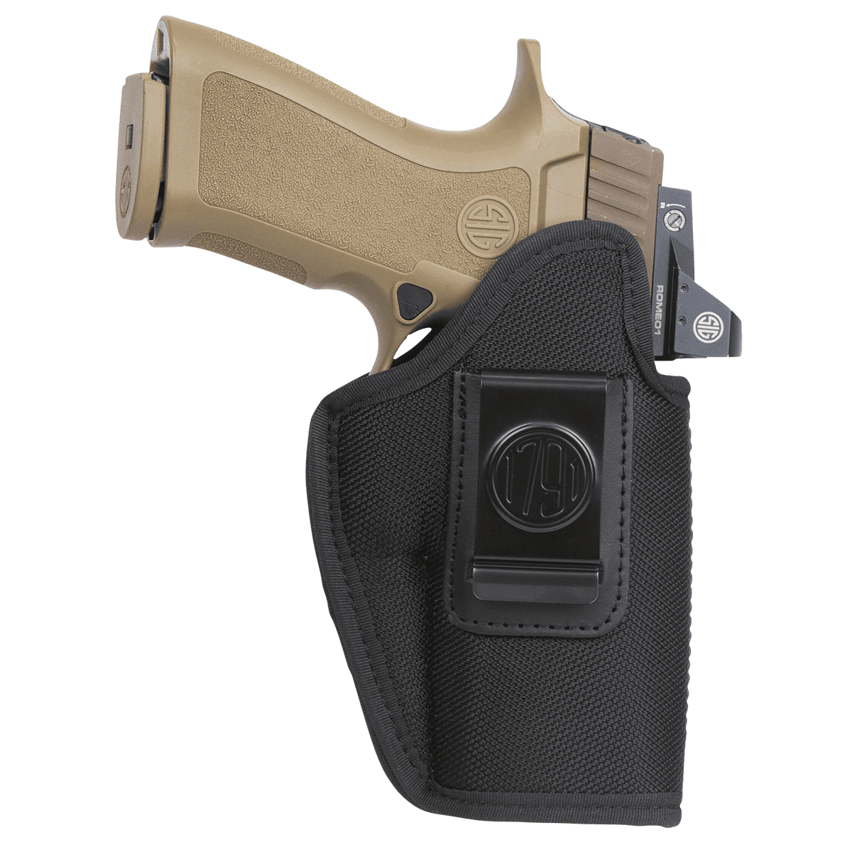 1791 Gunleather PNIWB5BLKR Premium Nylon IWB Size 05 Black Ballistic Nylon Belt Clip Right Hand 1791 Gunleather PNIWB5BLKR Premium Nylon IWB Size 05 Black Ballistic Nylon Belt Clip Right Hand