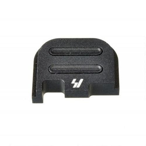 Strike Industries Glock Slide Cover Plate Fits Glock 42 Only V2 Button Aluminum Black Strike Industries Glock Slide Cover Plate Fits Glock 42 Only V2 Button Aluminum Black