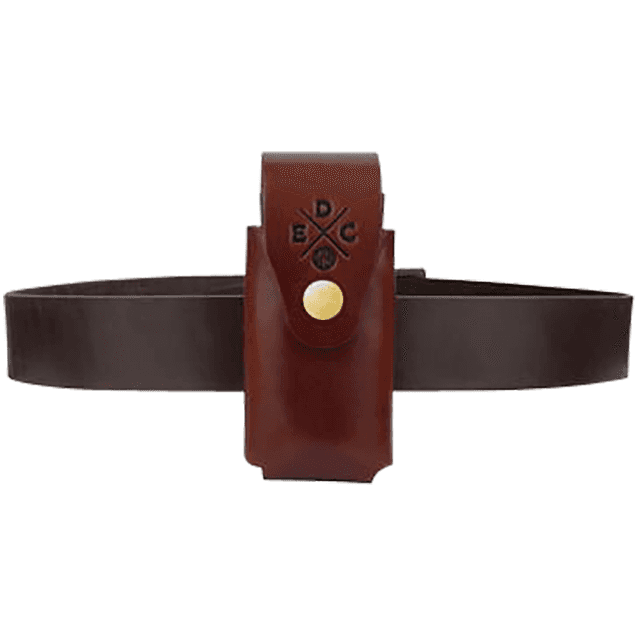 1791 Gunleather HDESSLSCHNA EDC Heavy Duty Easy Slide OWB Chestnut Leather Belt Slide Ambidextrous 1791 Gunleather HDESSLSCHNA EDC Heavy Duty Easy Slide OWB Chestnut Leather Belt Slide Ambidextrous