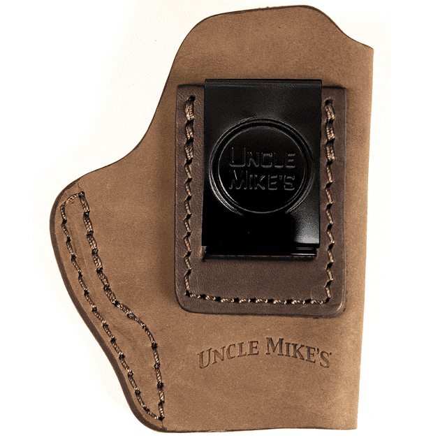 Uncle Mikes-leather(1791) UMIWB1BRWA Inside the Waistband IWB Size 01 Brown Leather Belt Clip Fits Walther PPK Uncle Mikes-leather(1791) UMIWB1BRWA Inside the Waistband IWB Size 01 Brown Leather Belt Clip Fits Walther PPK