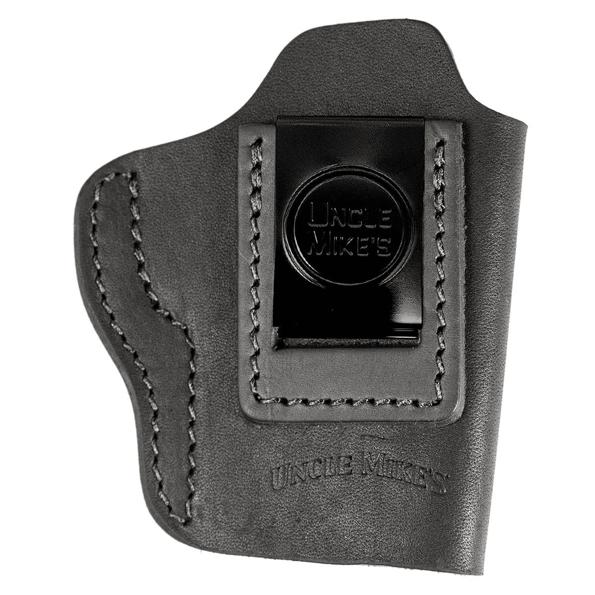 Uncle Mikes-leather(1791) UMIWB5MBLA Inside the Waistband IWB Size 05 Matte Black Leather Belt Clip Fits Sig P320 Right Hand Uncle Mikes-leather(1791) UMIWB5MBLA Inside the Waistband IWB Size 05 Matte Black Leather Belt Clip Fits Sig P320 Right Hand